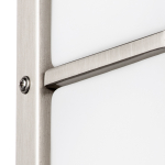 805620 Светильник настенный QUBICA 2х40W E14 НИКЕЛЬ/БЕЛЫЙ