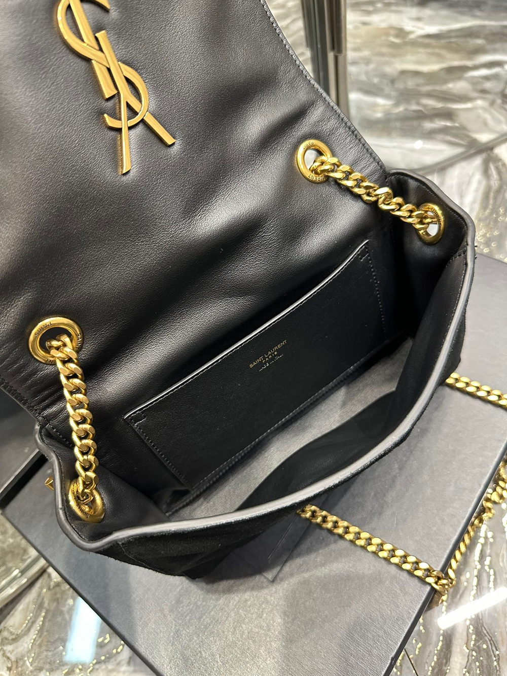 Saint Laurent Kate Small Reversible Chain Bag 22 cm