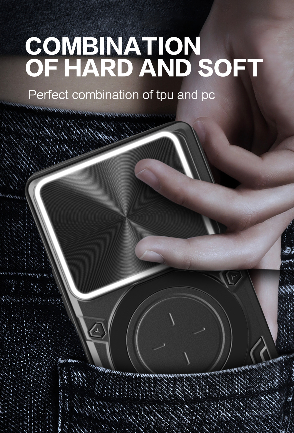 Чехол с кольцом Big Ring Case для Xiaomi 14T Pro