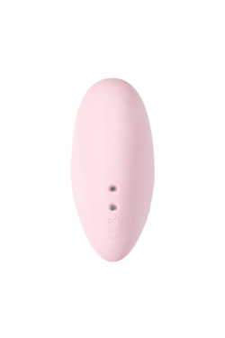Вакуум-волновой стимулятор клитора с вибрацией Satisfyer Cutie Heart, силикон, розовый, 7,7 см