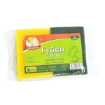 Губка д/посуды Умничка 2 шт. ДУЭТ