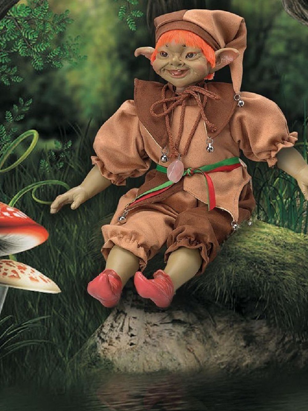 Кукла LAMAGIK мягконабивная 38см Puck (40003)