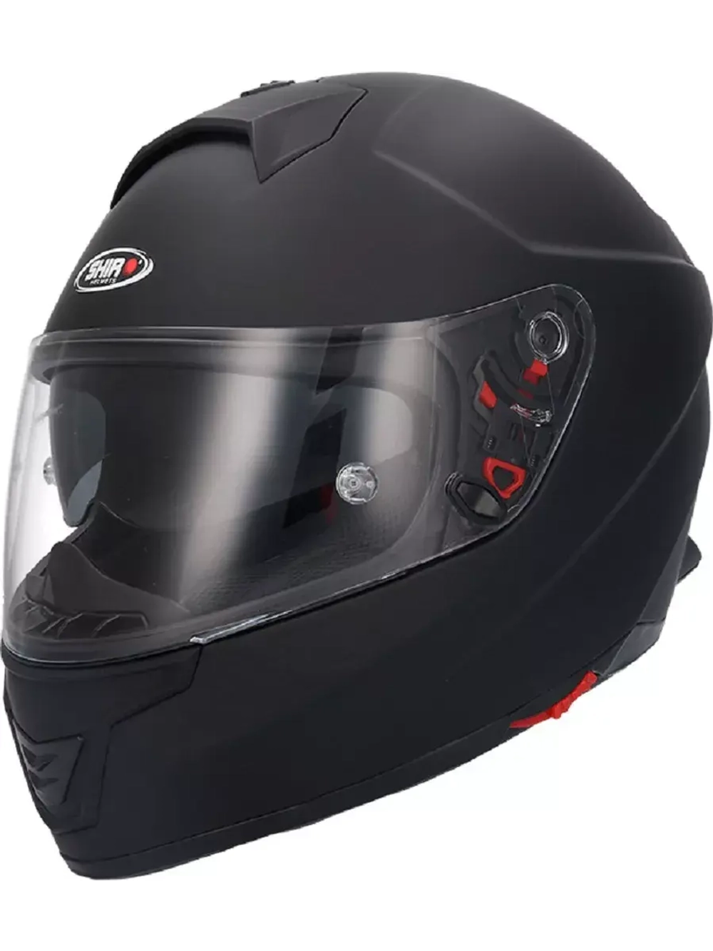 Шлем SHIRO SH351 MONOCOLOR mate black 2XL