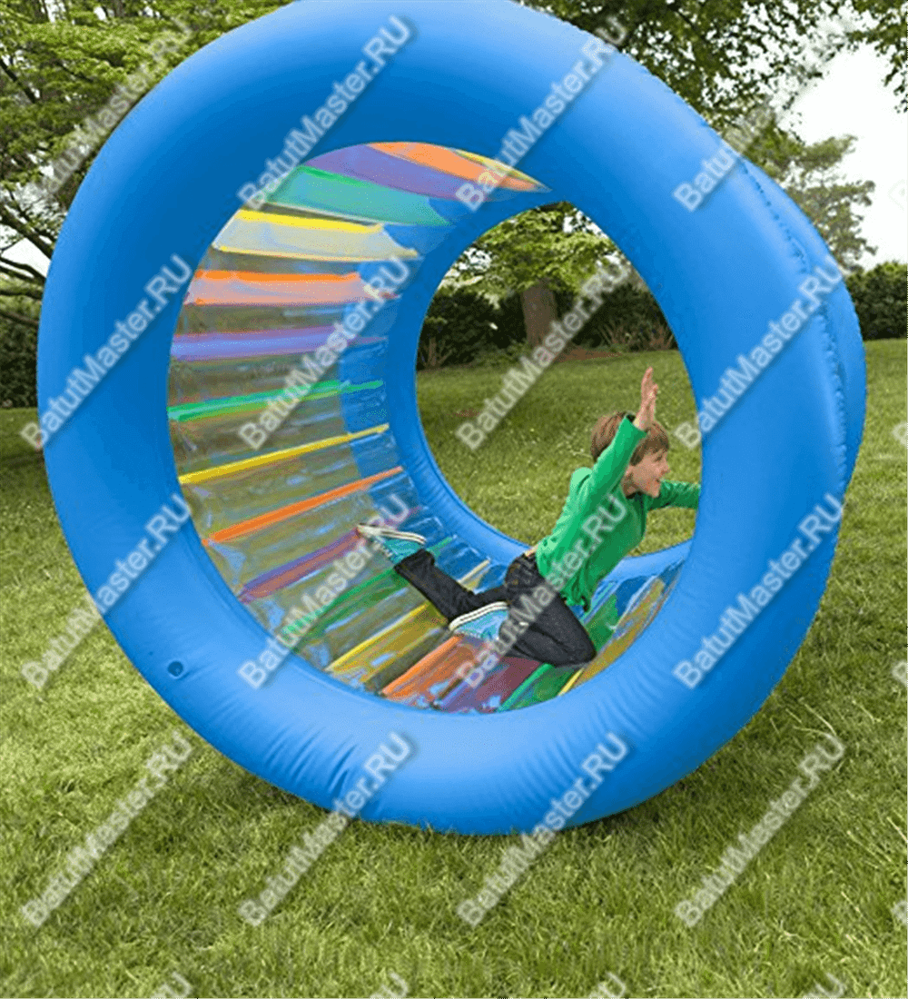 Аттракцион Водный цилиндр "Летнее настроение", ПВХ, 2*1,8*1,8 м