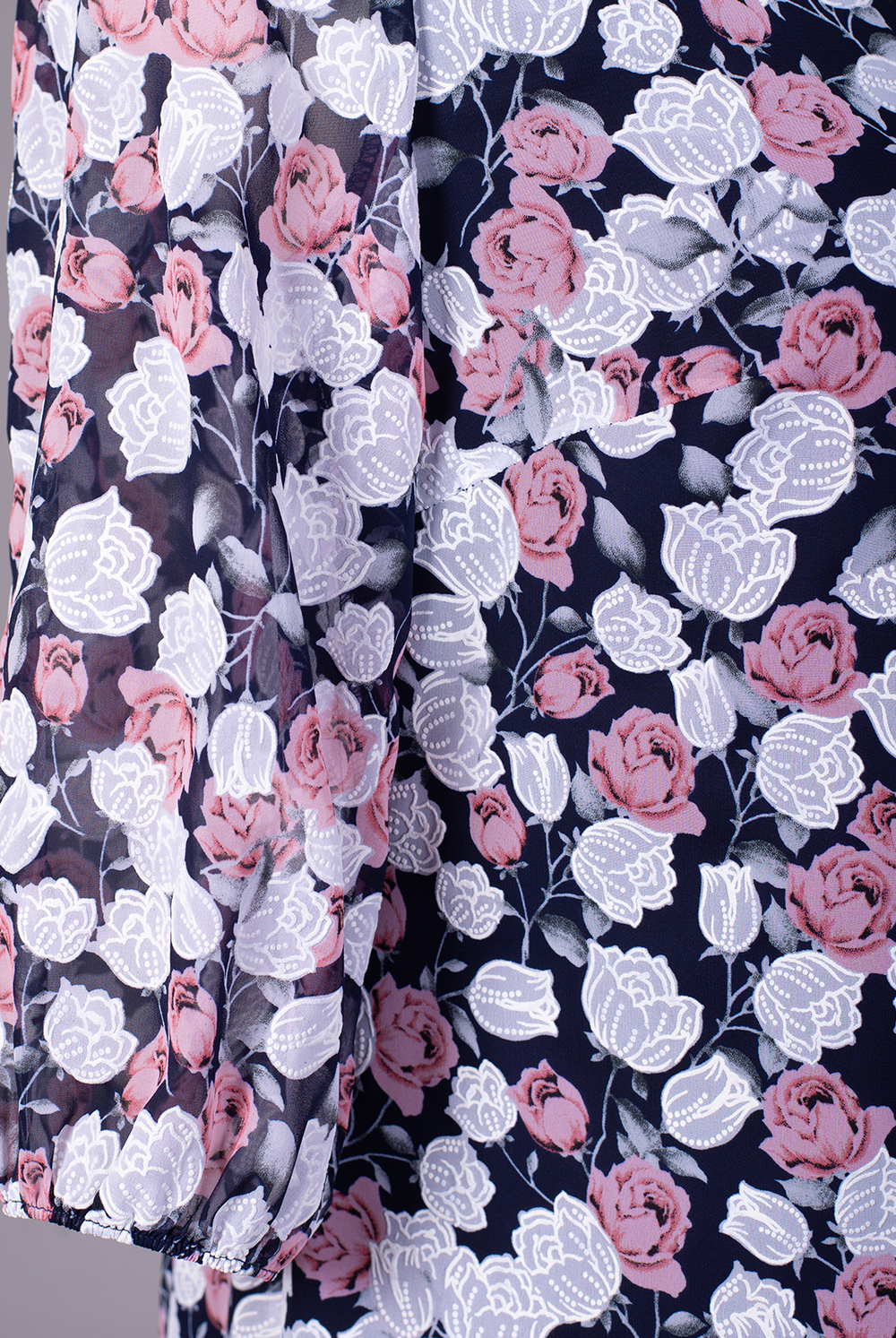 Платье женское 1091Лб, Цветы #284Цвд051091Л