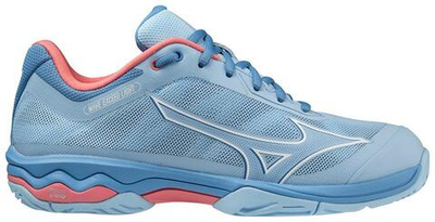 Женские Кроссовки теннисные Mizuno Wave Exceed Light CC - dutch cana/white/tea rose