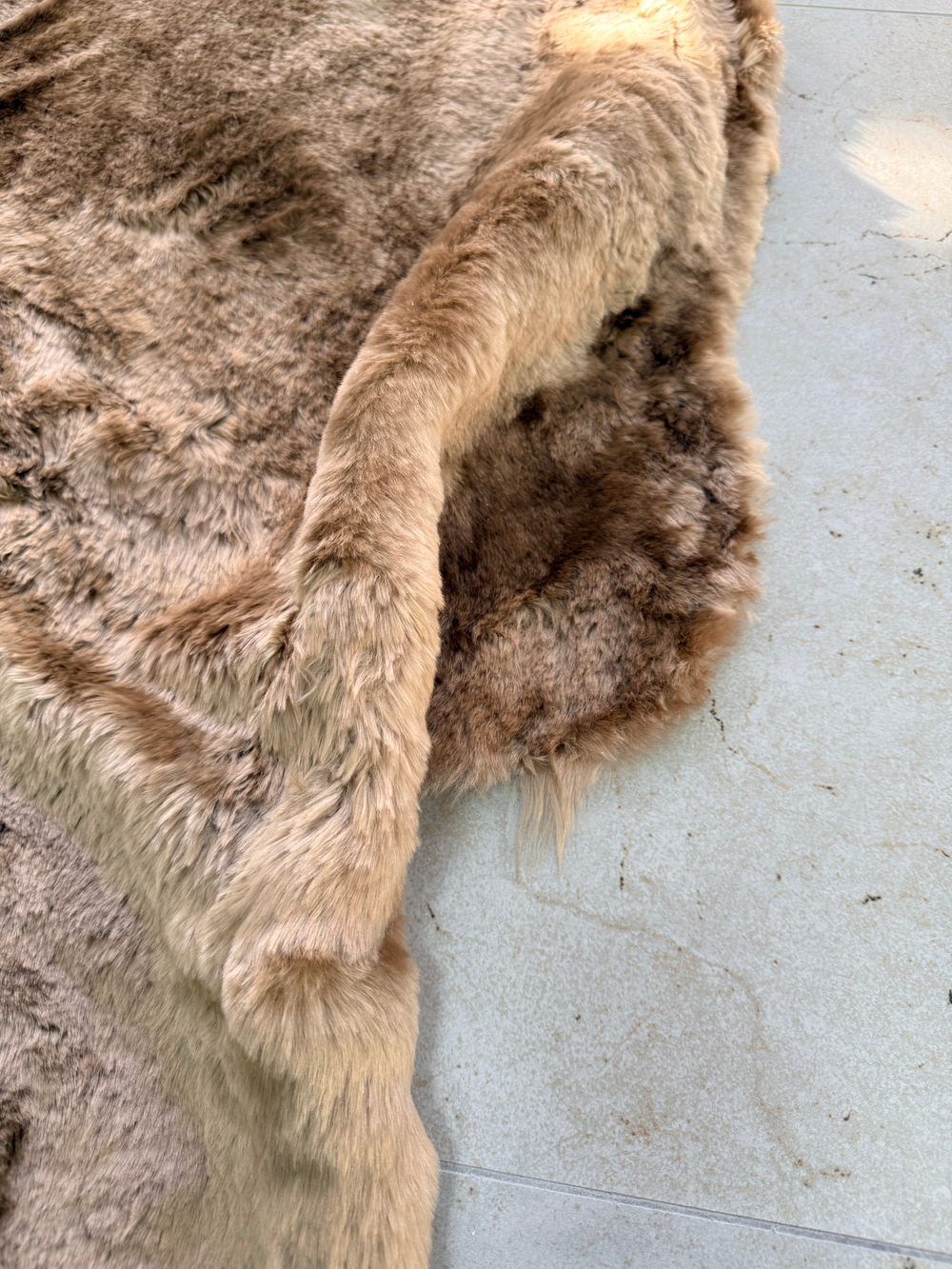 Ковер шкура натуральная овчина Меховой