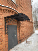 Изготовление кованых козырьков