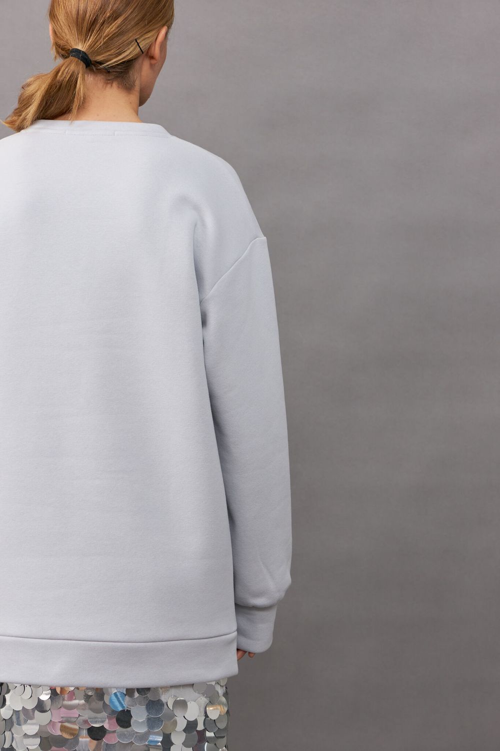 СВИТШОТ DO NOTHING CLUB ASH GREY