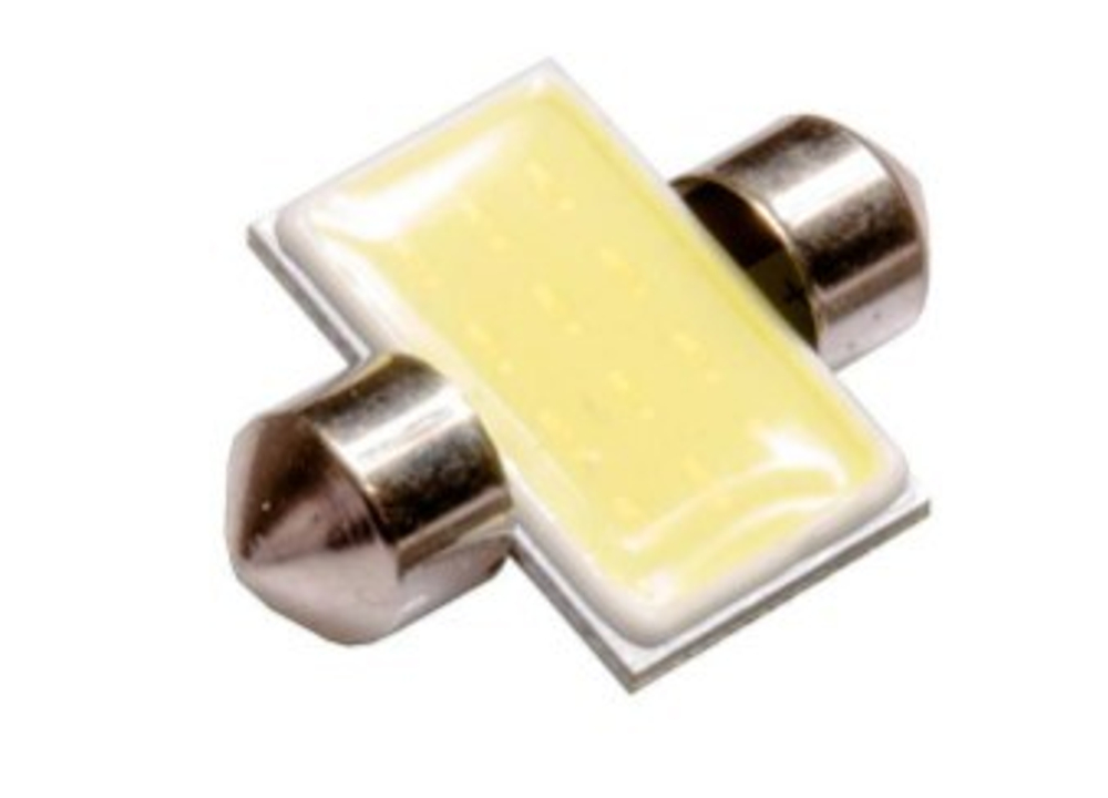 Лампа светодиодная 12V 5W салонный 31 мм белый 1 SMD 2 шт. Skyway