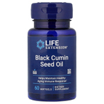 Life Extension, масло чёрного тмина, 60 капсул (500 мг в 1 капсуле)