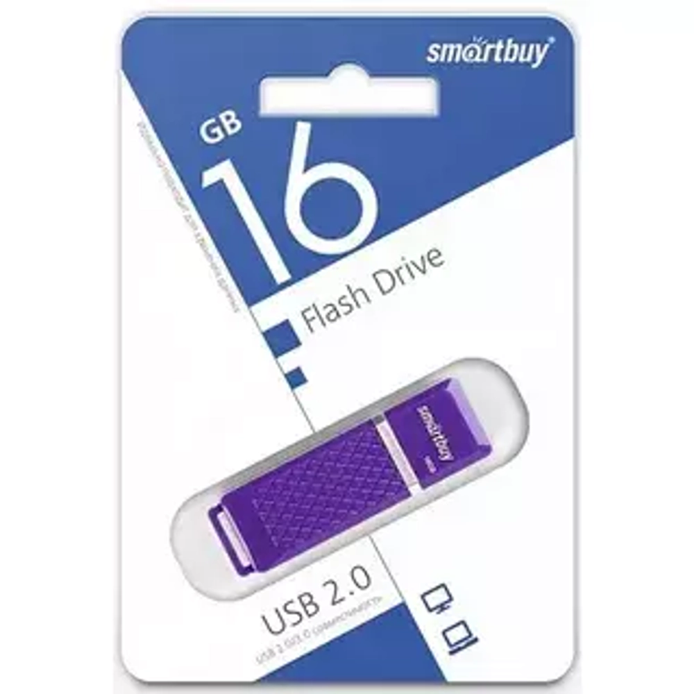 16GB USB Smartbuy Quartz series violet