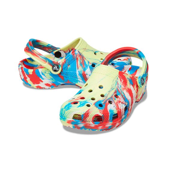 Crocs Classic Clog 'Blue Yellow'