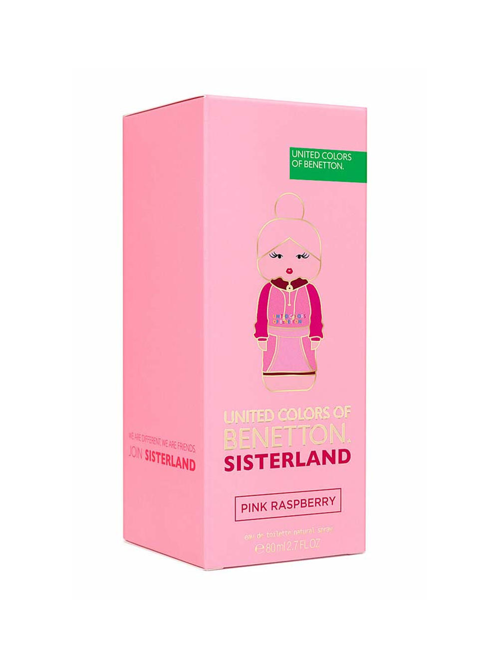 BENETTON Sisterland Pink Raspberry lady 80ml edt
