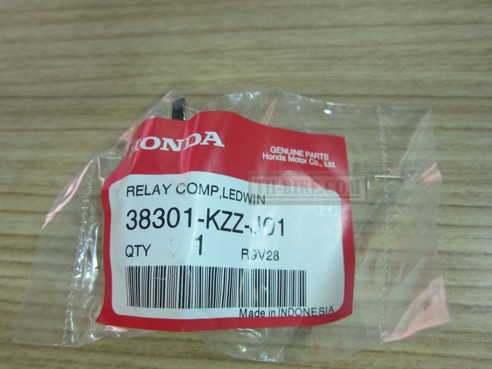 3-pin Relay LED 38301-KZZ-J01. RELAY COMP., WINKER (LED). turn lights, indicators. OEM HONDA. 3.1W