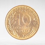 France, 10 Centimes 1977, VF