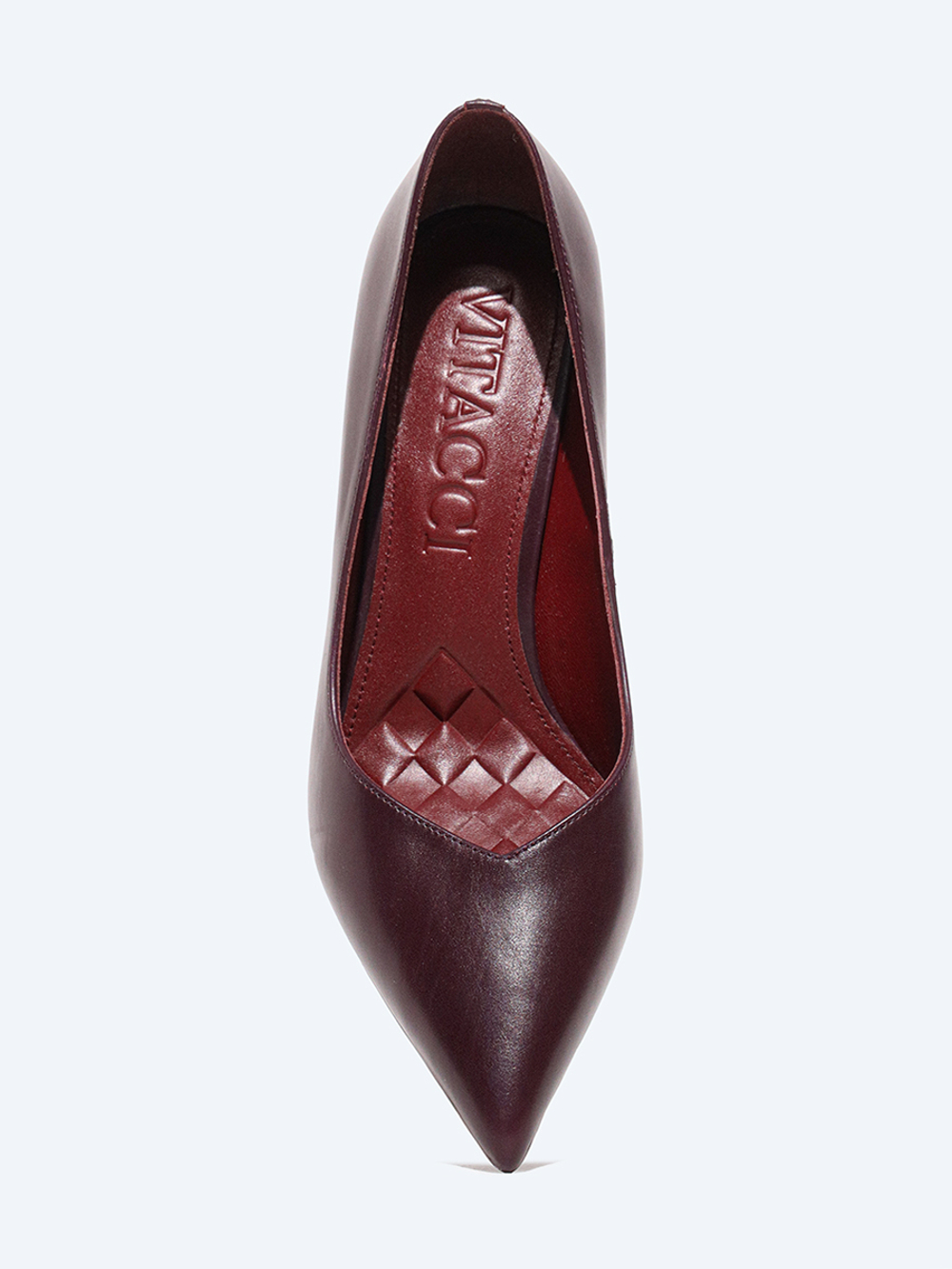 497039 Туфли женский фиолетовый+натуральная кожа