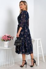 Платье Хелен (темно-синий) Р11-1075/4 Nikol