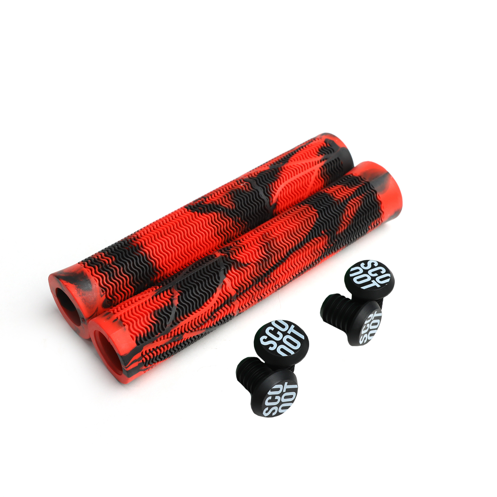 Грипсы Scoot 165 Black/Red