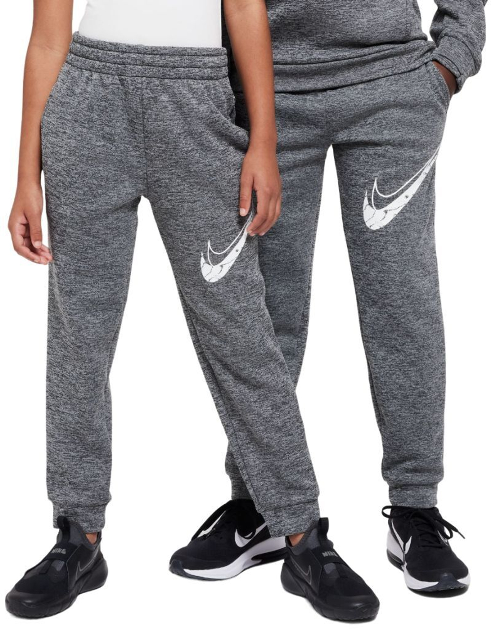Штаны для мальчика теннисные Nike Kids Multi Stain Repel Therma-FIT - серый