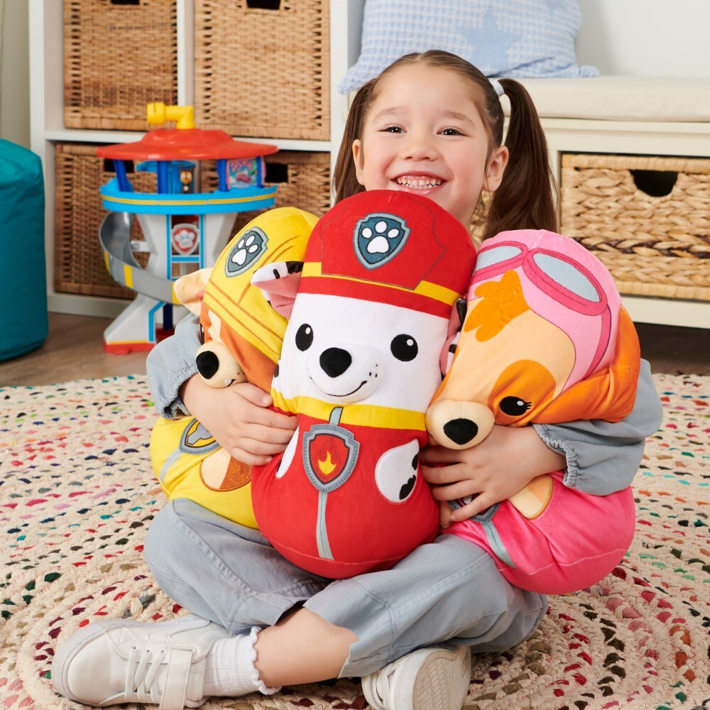PAW Patrol — Большой плюшевый талисман собаки Rubble GUND 30 см 20144731 / артикул   84240 6068586 20144731  / GTIN 778988502242