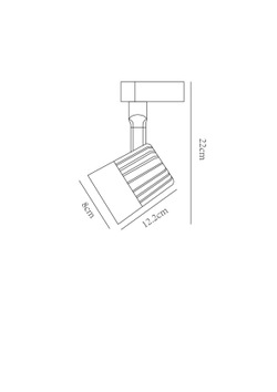 Светильник потолочный трековый Arte Lamp Wales A1632PL-1WH