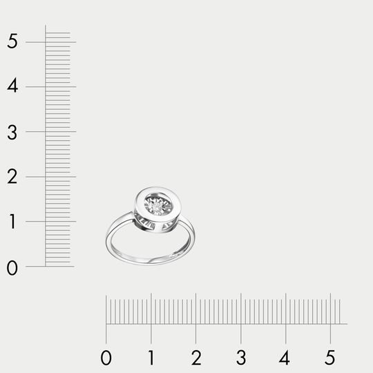 Кольцо c брилл.