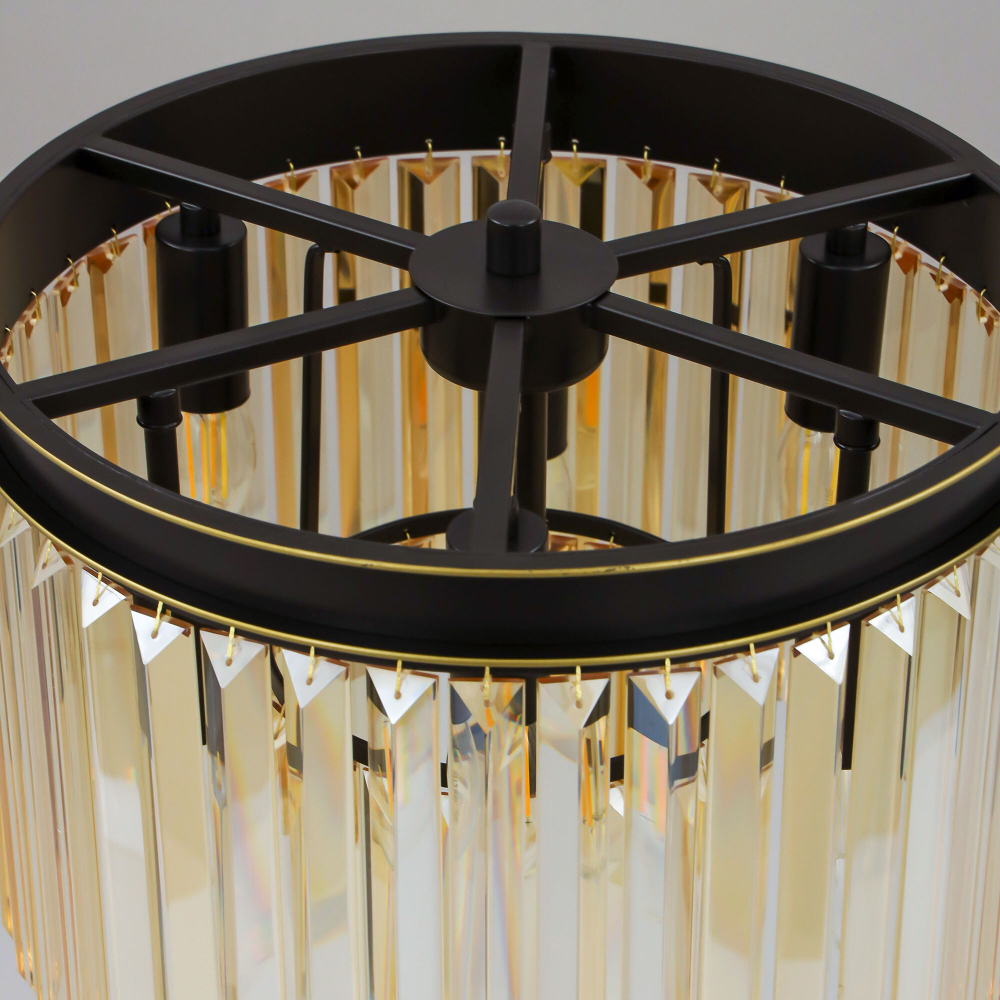 Citilux Мартин CL332862 Настольная лампа хрустальная Шампань