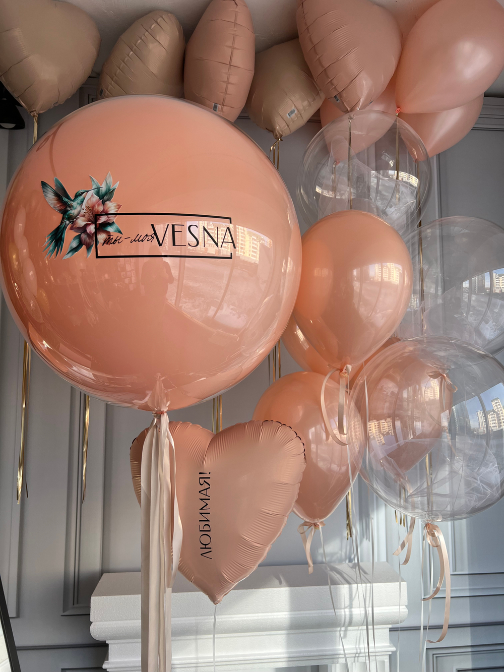 шары на 8 марта № 25