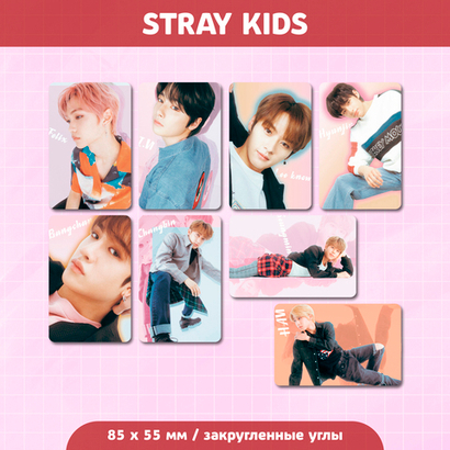 Сет карточек / STRAY KIDS #219