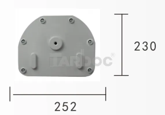 TARBOC LHG-8100 (MM-1-3318) - Настенная водонепроницаемая колонка (1 шт.) LHG-8100