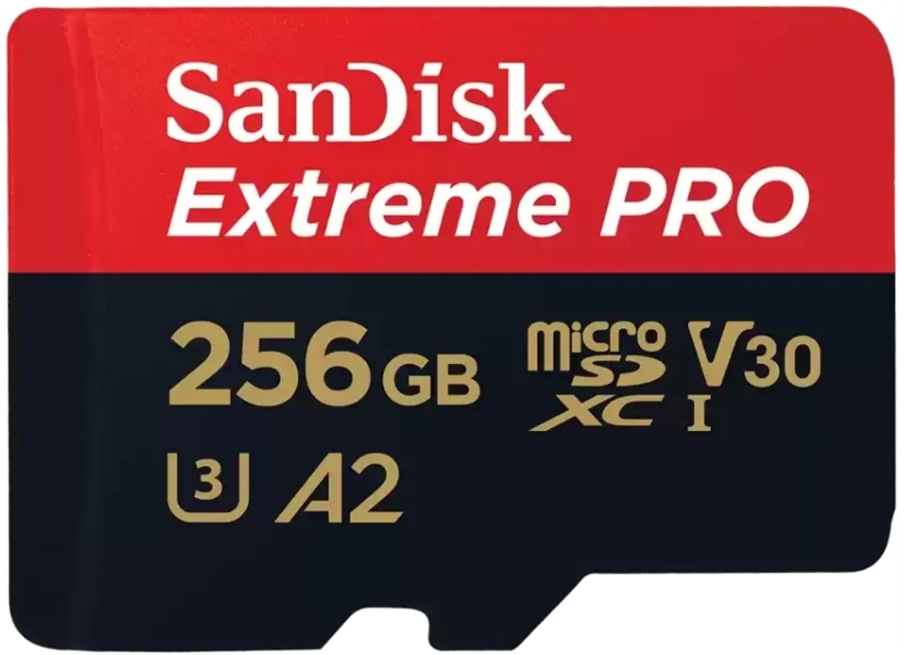 Карта памяти MicroSDXC 256GB SanDisk SDSQXCD-256G-GN6MA