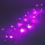 Гирлянда для дома НИТЬ «Льдинка» 5 м 50 ламп LED, 8 реж,IP-20, Фиолетовый
