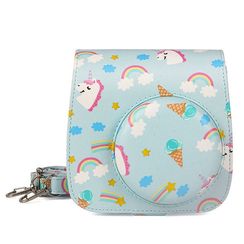 İnstax fotoaparat üzlüyü \ Instant Camera Case Mini 8 in1 bundle Unicorn