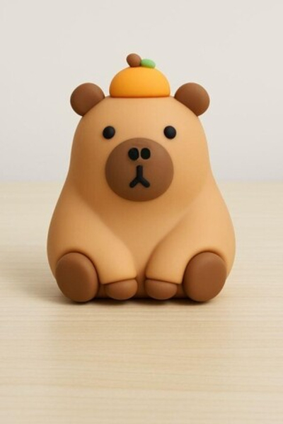 Ластик "Thinking is useful", brown