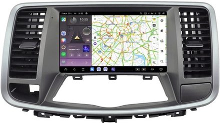Магнитола для Nissan Teana 2008-2013 (цветной экран) - Carmedia SF-9702 QLed, Android 13, TS20, CarPlay, SIM-слот