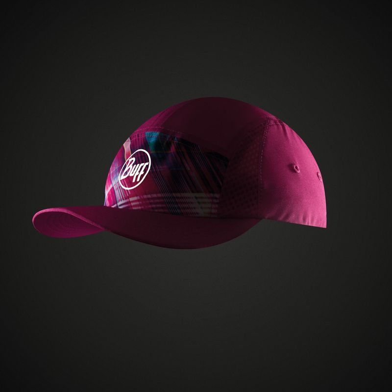 Спортивная кепка для бега Buff Run Cap R-B-Magik Pink Фото 2