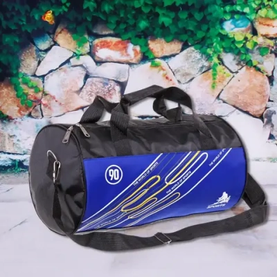 Сумка спортивная «Sports Time», цвет черный, 40*22*16см