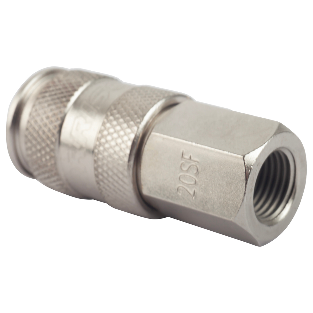 HRS-20SFA Harrison Пневматическое быстроразъёмное соединение резьба 1/4" «мама»