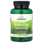 Swanson Vitamins, Американский женьшень, 550 мг, 100 капсул