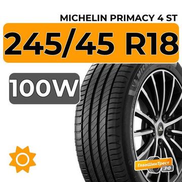 Michelin Primacy 4 ST 245/45 R18 100W XL