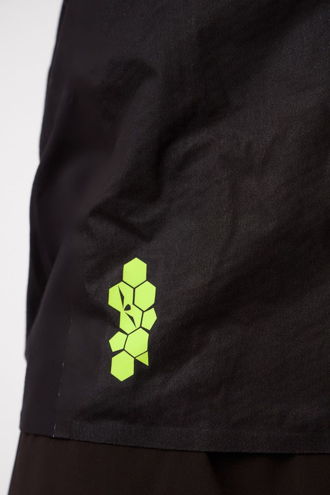 ЛОНГСЛИВ С МЕМБРАННОЙ ВСТАВКОЙ МУЖСКОЙ 3/4 ZIP MEMBRANE | BLACK
