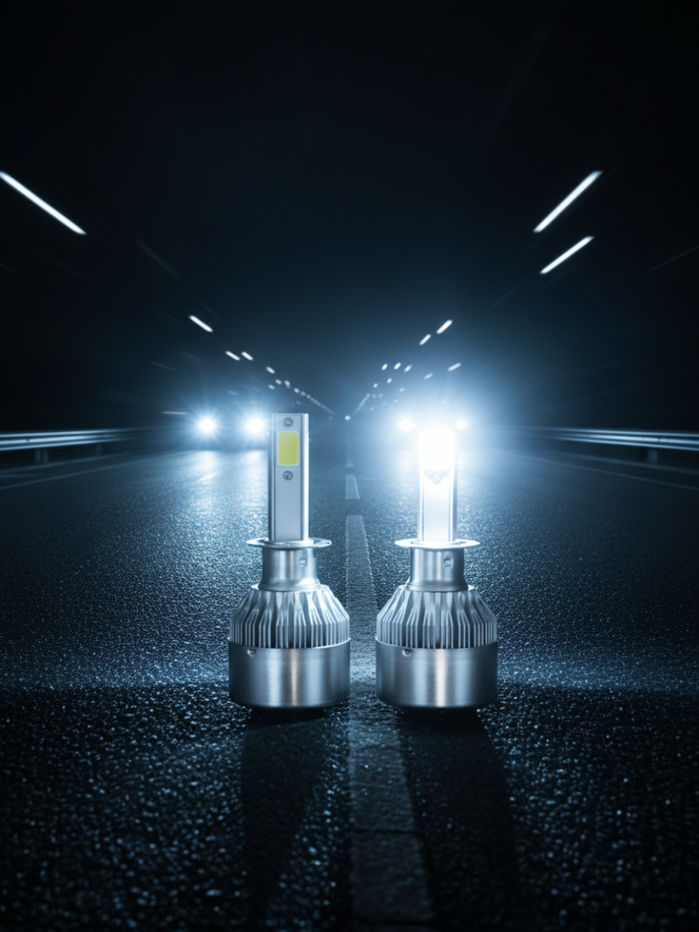 Автомобильные светодиодные лампы ISKRA с цоколем h3, мощностью 36 ватт, 3800 люмен