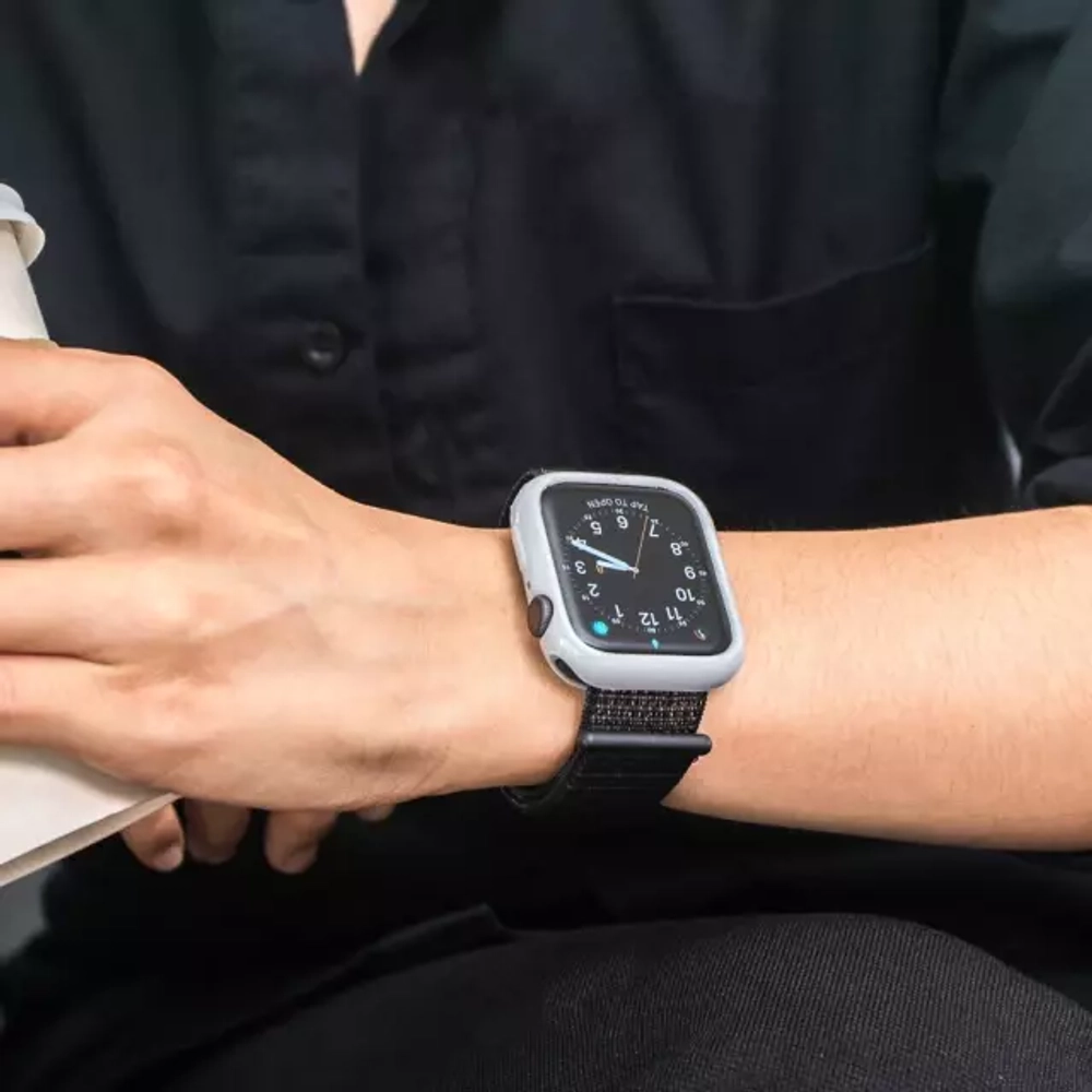 Силиконовый чехол Apple Watch Series 4 44mm (CS7050-GY) Gray COTEetCI