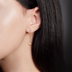 Серьги-продевки из красного золота Артикул: 02-4151-00-000-1110-63