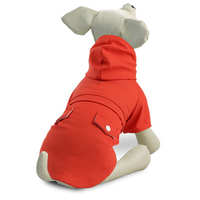 Попона-дождевик "Денди"XL, красная, размер 40см, серия BE TRENDY, Triol