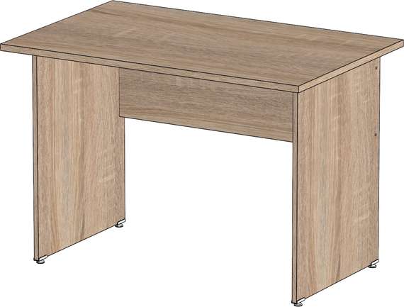 Стол письменный Стандарт Про дуб сонома