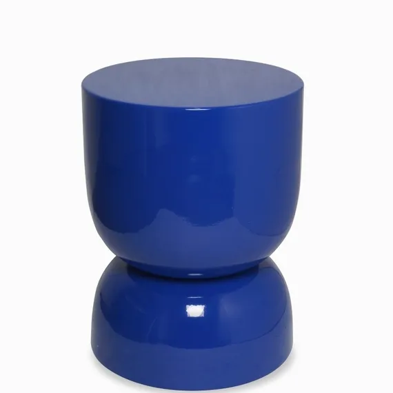 Кофейный столик Prosper Ø32х42, синий глянец