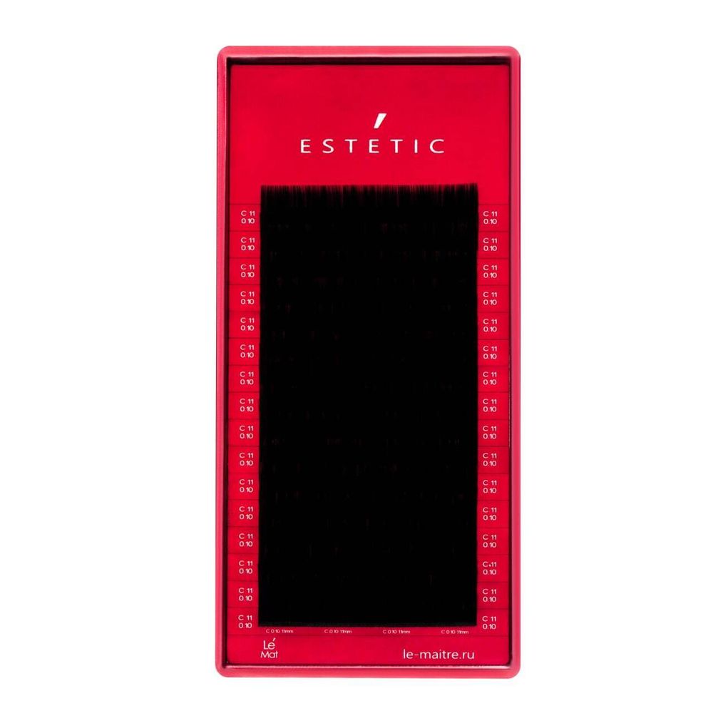 Ресницы черные ESTETIC ОД 16 линий