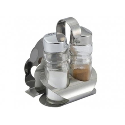 Набор для специй 2 пр.+салфетница ажурная с крюком Спайс /1/ 39157